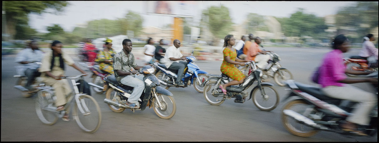 Ouagadougou rush hour: between 2005 and 2050 the population is projected to triple in Burkina Faso  - © Giulio Napolitano